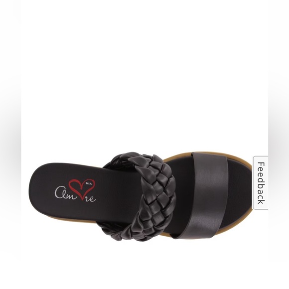 Mia braided platform sandals - Picture 3 of 6